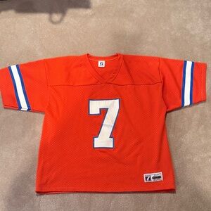 LOGO 7 Orange Sports Jersey